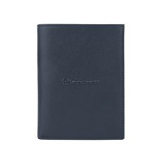 SERGIO TACCHINI Portefeuille Homme Vertical en Cuir Véritable, Fin avec Porte-Cartes