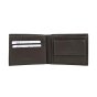 SERGIO TACCHINI Men's Genuine Leather Wallet, Slim With Coin Pocket — view 14