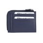 SERGIO TACCHINI Men's Genuine Leather Wallet, Slim Credit Card Holder — front view