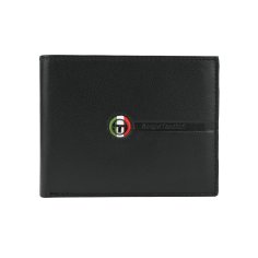 SERGIO TACCHINI Herren-Geldbörse aus echtem Leder, schlank, mit Münzfach 2