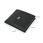 SERGIO TACCHINI Men's Genuine Leather Wallet, Slim With Coin Pocket — view 16