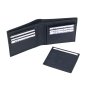 SERGIO TACCHINI Men's Genuine Leather Wallet, Slim With Removable Card Holder — inside