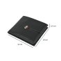 SERGIO TACCHINI Men's Genuine Leather Wallet, Slim With Removable Card Holder — view 17
