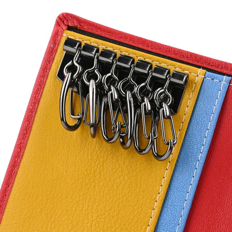 Biagiotti Schlüsseletui Leder, Unisex, mit Kartenfach, Reißverschlussfach für Banknoten und Münzen, Box — Ansicht 29