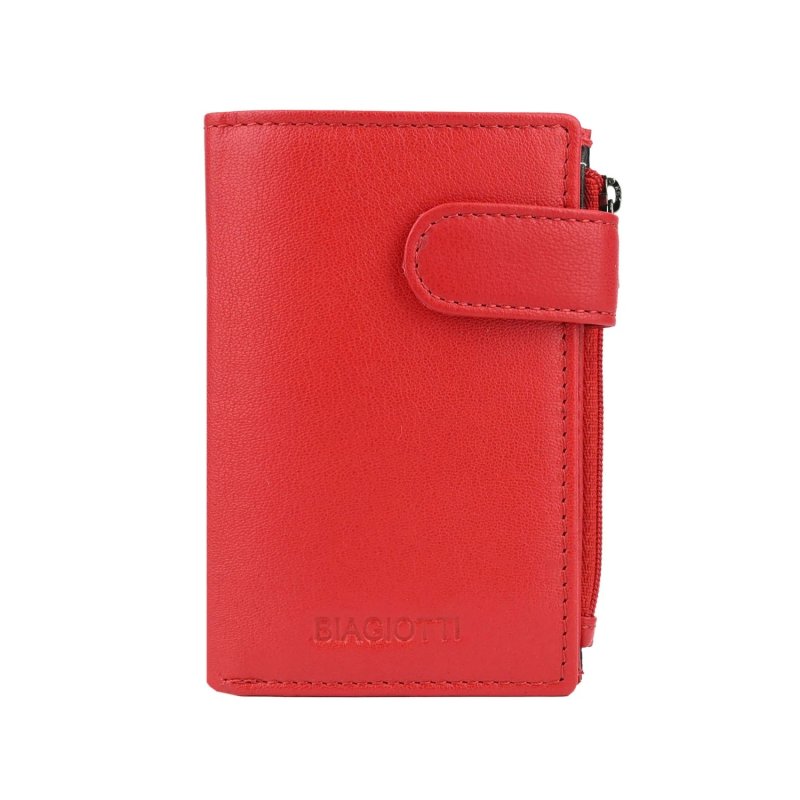 Biagiotti Schlüsseletui Leder, Unisex, mit Kartenfach, Reißverschlussfach für Banknoten und Münzen, Box — Ansicht 27
