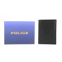 Police Portefeuille Homme en Cuir Véritable, Vertical, Petit, Sans Poche à Monnaie, Coffret Cadeau — détail