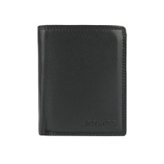 Police Men's Genuine Leather Wallet, Vertical, Small, Two Windows, Zip Pocket, Coin Pocket, Gift Box 2