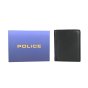 Police Herren-Geldbörse aus echtem Leder, Vertikal, Klein, Zwei Sichtfenster, Reißverschlusstasche, Münzfach, Gesch… — Detail
