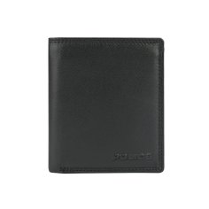 Police Men's Genuine Leather Wallet, Vertical, Small With Coin Pocket, Gift Box 2