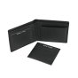 Police Men's Genuine Leather Wallet, Slim Classic with Removable Card Holder, Gift Box — back view
