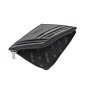 Police Men's Genuine Leather Card Wallet, Slim with Zip, Gift Box — back view