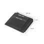 Police Men's Genuine Leather Card Wallet, Slim with Zip, Gift Box — inside