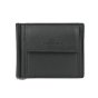 Police Men's Genuine Leather Wallet, Small Slim with Banknote Clip and Coin Pocket, Gift Box