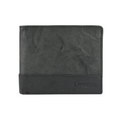 Lancetti Men's Genuine Leather Wallet, Classic or Slim, with Coin Pocket and Box 2