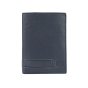 Cartera Lancetti para Hombre en Piel Auténtica, Vertical con Monedero y Caja