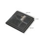 EC Coveri Cartera para Hombre en Piel Auténtica, con Monedero y Caja — interior