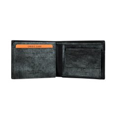 EC Coveri Cartera para Hombre en Piel Auténtica, con Monedero y Caja 2