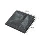 EC Coveri Herren-Brieftasche aus echtem Leder, mit Münzfach und Box — Ansicht 7