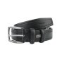 Biagiotti Men's Belt, PU Exterior with Leather Lining, 3.5 cm High, Shortenable, with Gift Box — back view