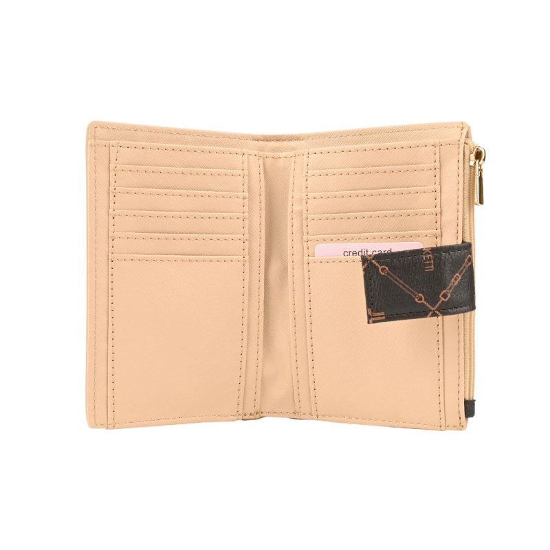 Lancetti Women's Spacious Faux Leather PU Wallet With Gift Box — front view
