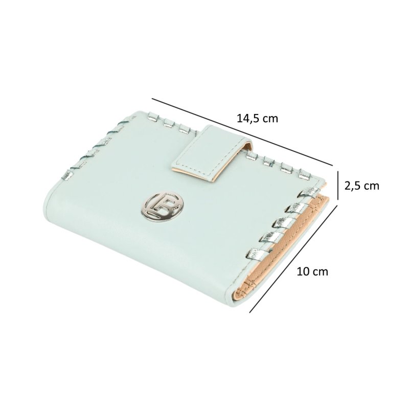 LAURA BIAGIOTTI Portefeuille Femme en Similicuir PU avec Coffret Cadeau — intérieur