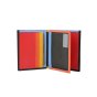 BIAGIOTTI, Porte-cartes de Crédit en Cuir Véritable, Unisexe Homme et Femme, Intérieur Multicolore avec Poche et Boî… — vue 8