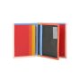 Biagiotti Unisex Genuine Leather Credit Card Holder, Multicoloured Interior, With Pocket and Box — view 17