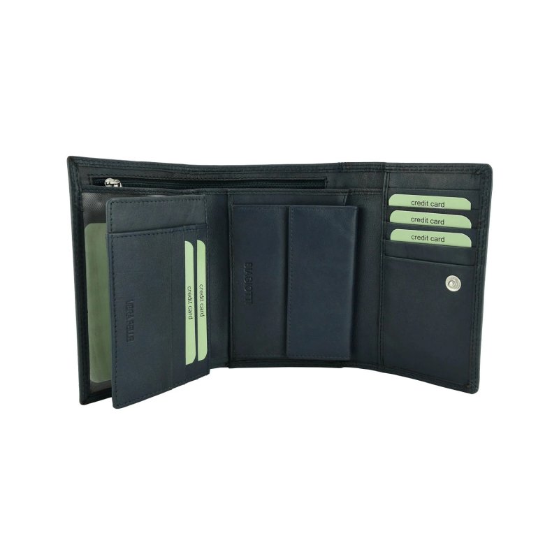 Laura Biagiotti Women's Wallet in Genuine Leather, Compact, With Gift Box 156 — view 34