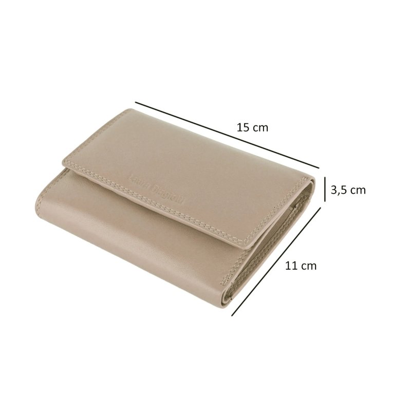 Laura Biagiotti Women's Wallet in Genuine Leather, Compact, With Gift Box 156 — view 49
