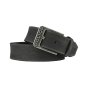 Police Men's Belt in Genuine Leather, 4 cm High, Nickel-Free Buckle, Can Be Shortened, Vintage Effect, Old Fashion — view 12