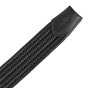 Police Men's Elastic Woven Belt in Genuine Leather, Comfortable and Can Be Shortened, 3.5 cm High — inside