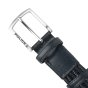 Police Men's Elastic Woven Belt in Genuine Leather, Comfortable and Can Be Shortened, 3.5 cm High — view 21