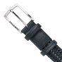 Police Men's Elastic Woven Belt in Genuine Leather, Comfortable and Can Be Shortened, 3.5 cm High — view 27