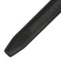Police Men's Belt in Genuine Leather with Automatic Buckle, Shortenable, 3.2 cm High — logo detail