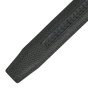 Police Cinturón Hombre en Piel Auténtica Con Hebilla Automática de Trinquete, Sin Agujeros, Acortable, Alto 3,5 cm — detalle
