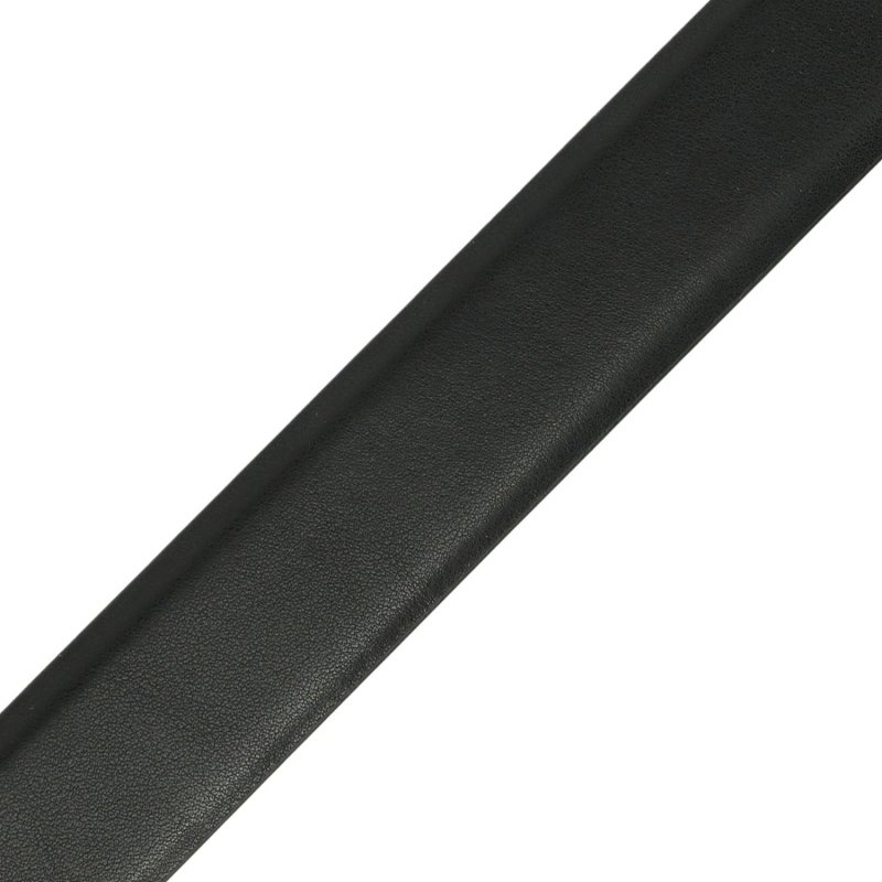 Police Men's Belt in Genuine Leather with Anchor Buckle, Shortenable, 3.5 cm High — inside
