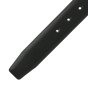 Police Men's Belt in Genuine Leather with Anchor Buckle, Shortenable, 3.5 cm High — logo detail