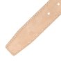 Police Suede Belt for Men and Women, Genuine Leather, Shortenable, 3.5 cm High — detail