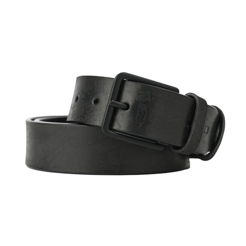 Police Men's Belt In Genuine Leather, 3.5 cm High, Shortenable, Classic, Nickel Free — view 11