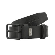Police Men's Belt In Genuine Leather, 3.5 cm High, Shortenable, Classic, Nickel Free 2