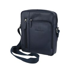Conte Massimo Sacoche Homme en Cuir Véritable avec Bandoulière Réglable, Moyenne 418