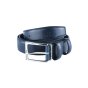 Sergio Tacchini Men's Belt, Faux Leather Exterior, Leather Lining, Double Stitching, Nickel Free Buckle — view 17