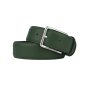 GIANMARCO VENTURI Genuine Leather Belt, Unisex for Men and Women, Made in Italy, Shortenable, 3.5 cm, With Box — front view