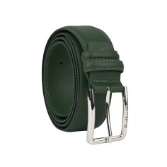 GIANMARCO VENTURI Cinturón en Piel Auténtica, Unisex para Hombre y Mujer, Made In Italy, Acortable, 3,5 cm, Con Caja