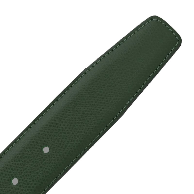 GIANMARCO VENTURI Genuine Leather Belt, Unisex for Men and Women, Made in Italy, Shortenable, 3.5 cm, With Box — inside