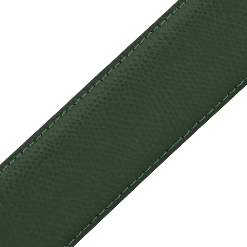 GIANMARCO VENTURI Genuine Leather Belt, Unisex for Men and Women, Made in Italy, Shortenable, 3.5 cm, With Box — detail