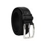 GIANMARCO VENTURI Cinturón en Piel Auténtica, Unisex para Hombre y Mujer, Made In Italy, Acortable, 3,5 cm, Con C… — vista 25