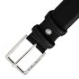 GIANMARCO VENTURI Genuine Leather Belt, Unisex for Men and Women, Made in Italy, Shortenable, 3.5 cm, With Box — view 27