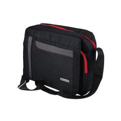 No Limits Sac Compact pour Ordinateur Portable, Poches Accessoires, Homme et Femme, Bandoulière Réglable