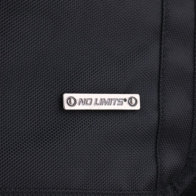 No Limits Sac Compact pour Ordinateur Portable, Poches Accessoires, Homme et Femme, Bandoulière Réglable — vue arrière